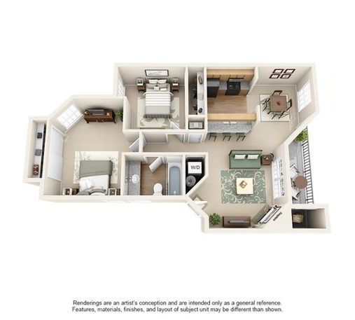 contoh rumah minimalis 2 kamar 2019