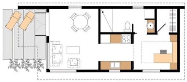 desain rumah tipe 36 dengan dapur