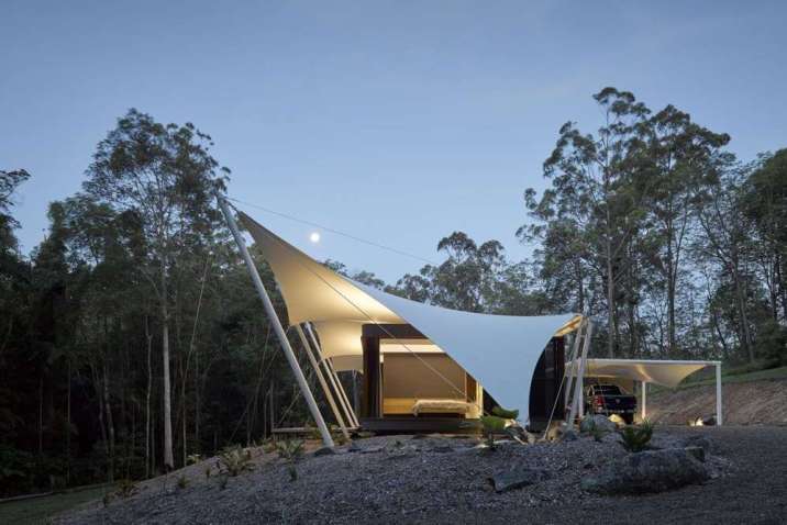 model atap rumah tenda