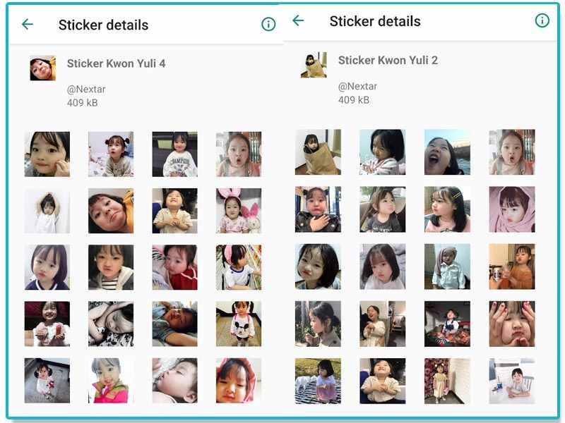 Aplikasi Stiker WhatsApp Kwon Yuli