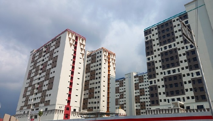 dekorasi rumah susun